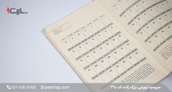 Zhanet European Diary Model 310 - Image 5